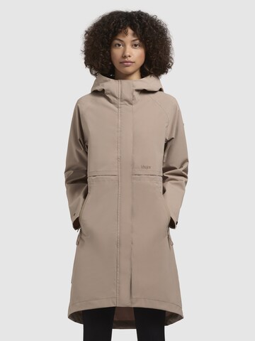 Manteau mi-saison 'Harpe' khujo en beige : devant