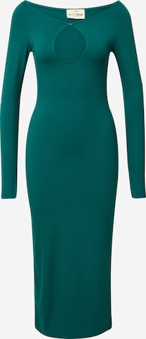 Robe 'Juliana' A LOT LESS en vert : devant