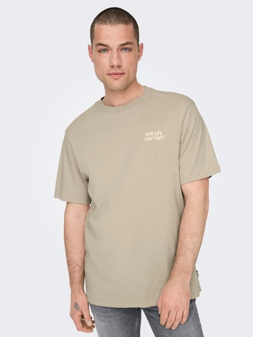Only & Sons Bluser & t-shirts 'MACE' i grå: forside