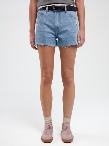 BIG STAR Regular Trousers 'Authentic Girl' in Blue: front