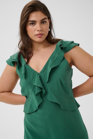 KAFFE CURVE Kjole 'KCruby' i grøn