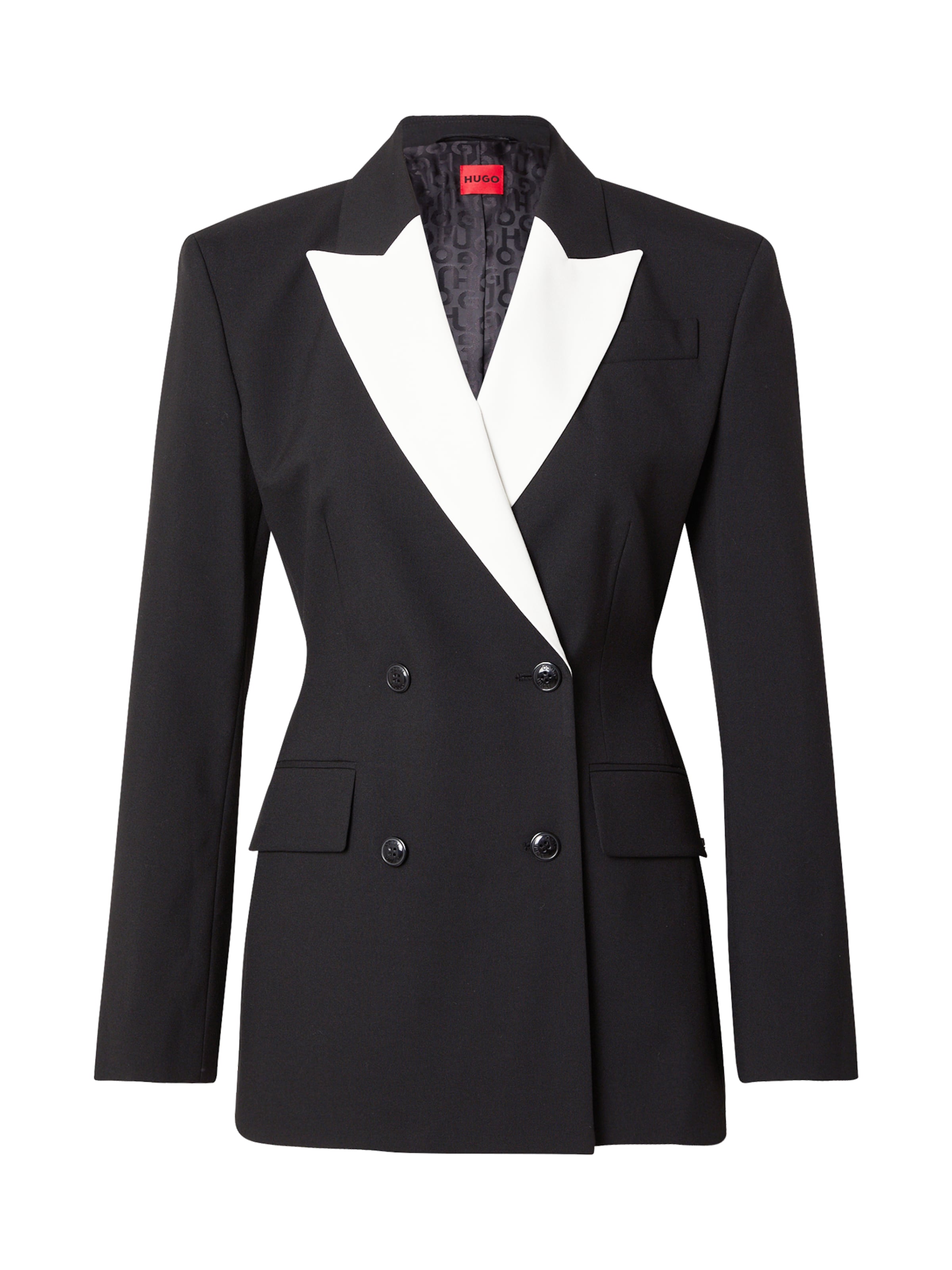 HUGO Blazer 'Azuna' in Schwarz: Vorderseite