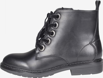 Urban Classics Schnürstiefelette in Schwarz: predná strana