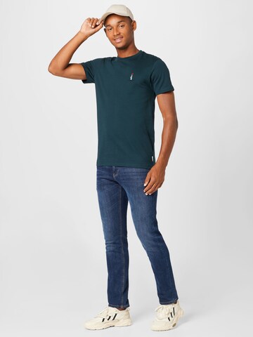 T-Shirt 'Rosebong' Iriedaily en vert
