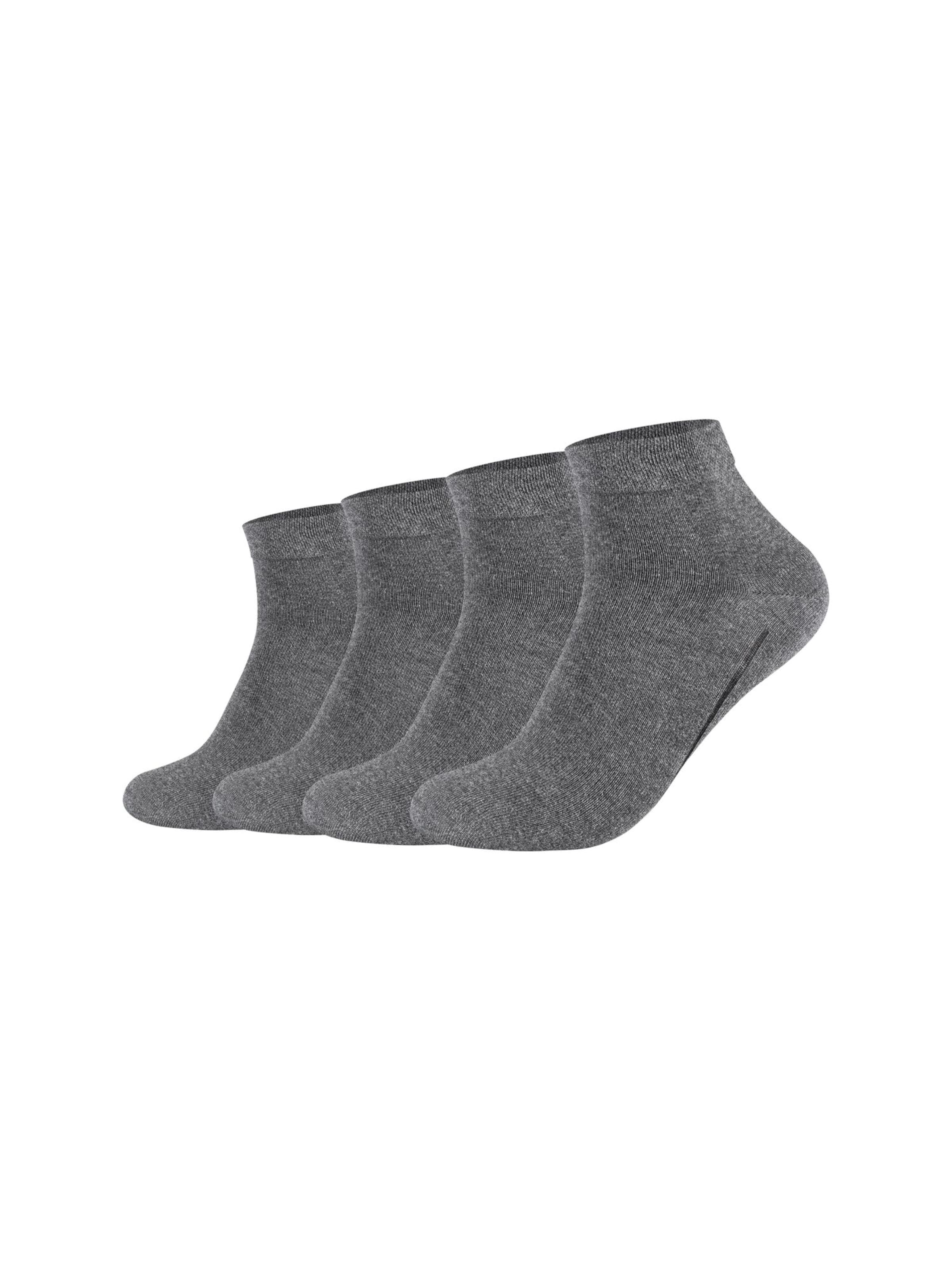 camano Socken 'Bamboo' in Grau: Vorderseite