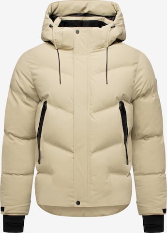 Veste d’hiver STONE HARBOUR en beige : devant