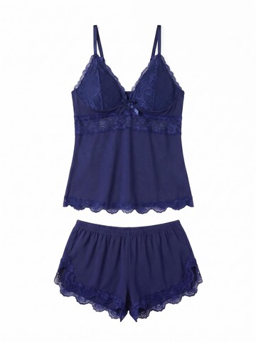 Cupshe Pajama in Blue: front