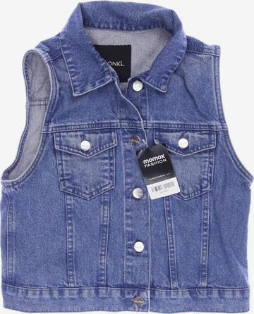 Monki Vest in S in Blue: front