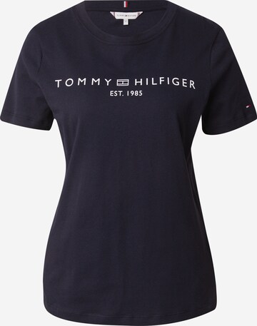 TOMMY HILFIGER Tričko – modrá: přední strana