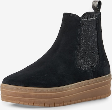 Tamaris Chelsea boots in Black: front