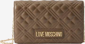 Sac à bandoulière Love Moschino en marron : devant