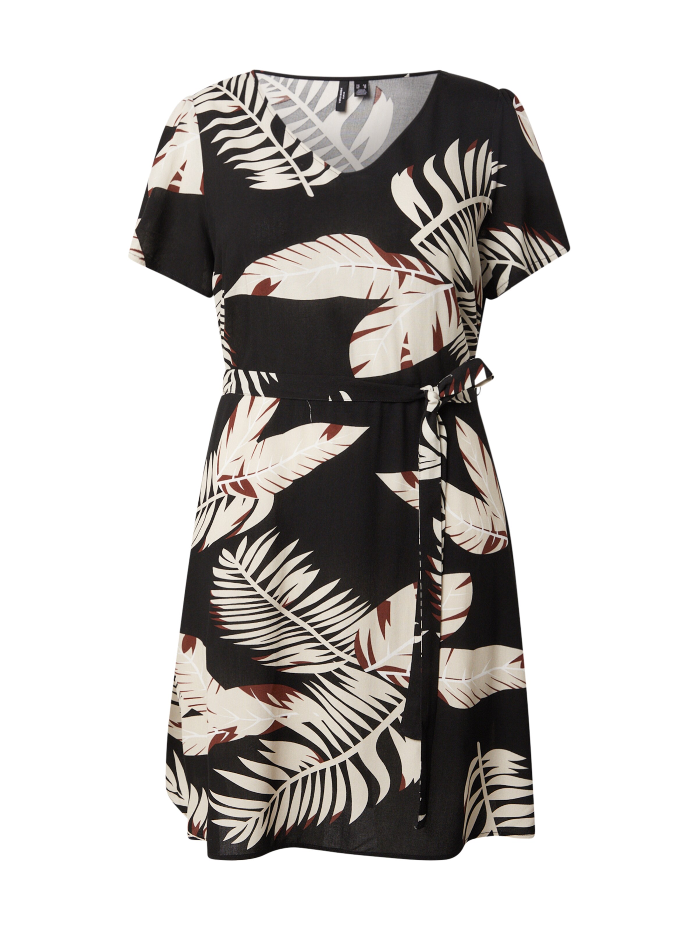 Vero Moda Curve Sukienka 'VMCEASY JOY' w kolorze czarny: przód