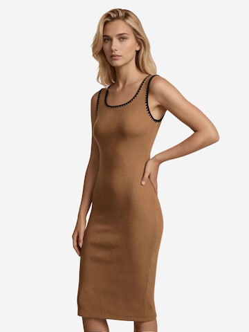 MSN Collection Obleka | rjava barva