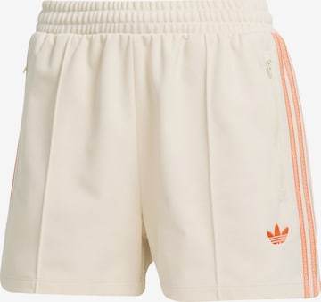 ADIDAS ORIGINALS Trousers 'Summer Glow' in White: front