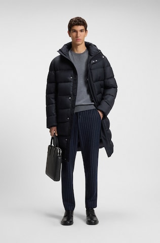 BOSS Winter Coat in Blue