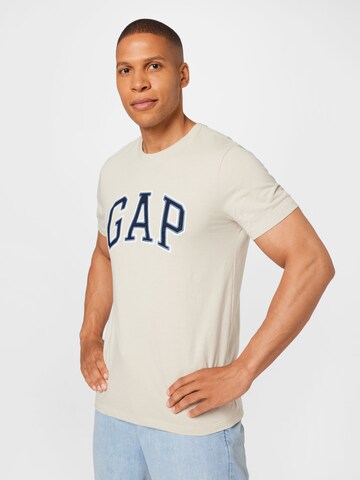 GAP Regular Fit T-Shirt in Beige: predná strana