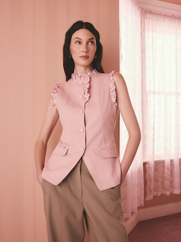 Gilet da completo di Cath Kidston in rosa: frontale