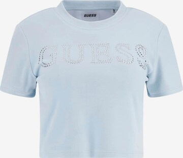 GUESS Performance Shirt in Blue: front