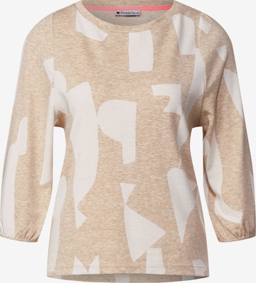 STREET ONE Shirt in Beige: predná strana