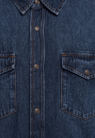 Mavi - Ajuste regular Camisa 'TED' en azul