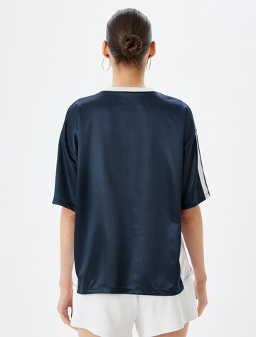 Koton Oversized shirt in Blauw