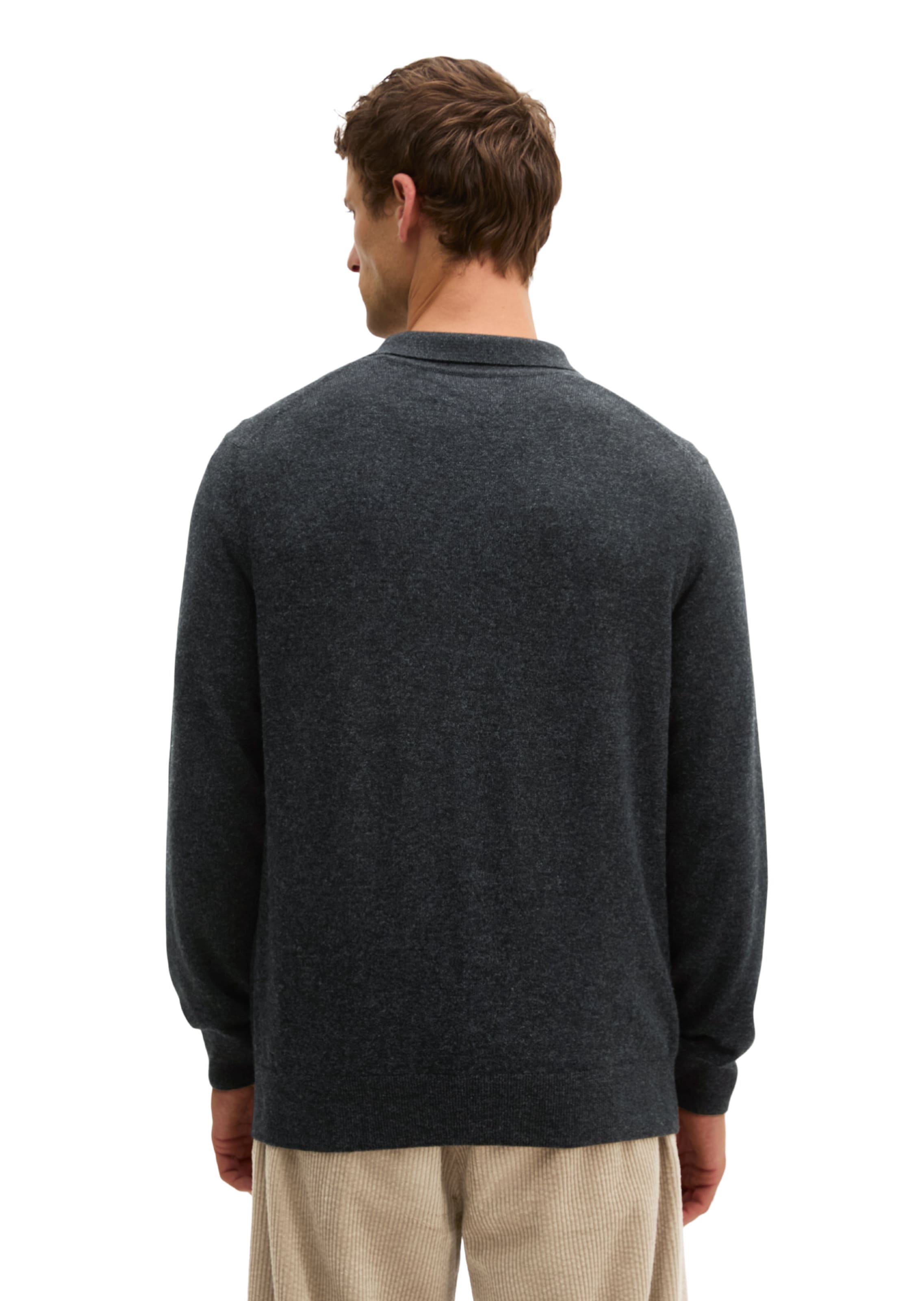 Marc O'Polo Shirt in Grey: back