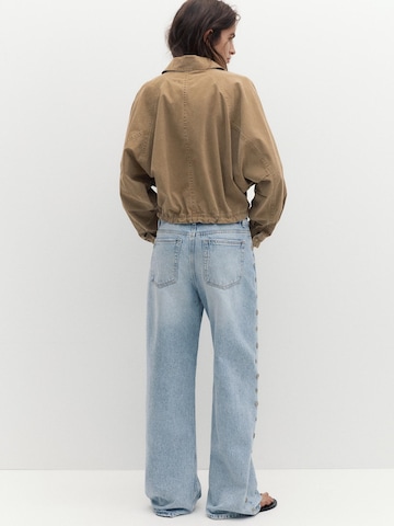 Pull&Bear Přechodná bunda – hnědá