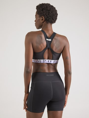 EA7 Emporio Armani Μπουστάκι Αθλητικό σουτιέν σε μαύρο
