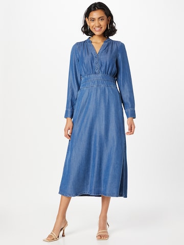 ONLY Платье-рубашка 'OLGA' в Синий: спереди