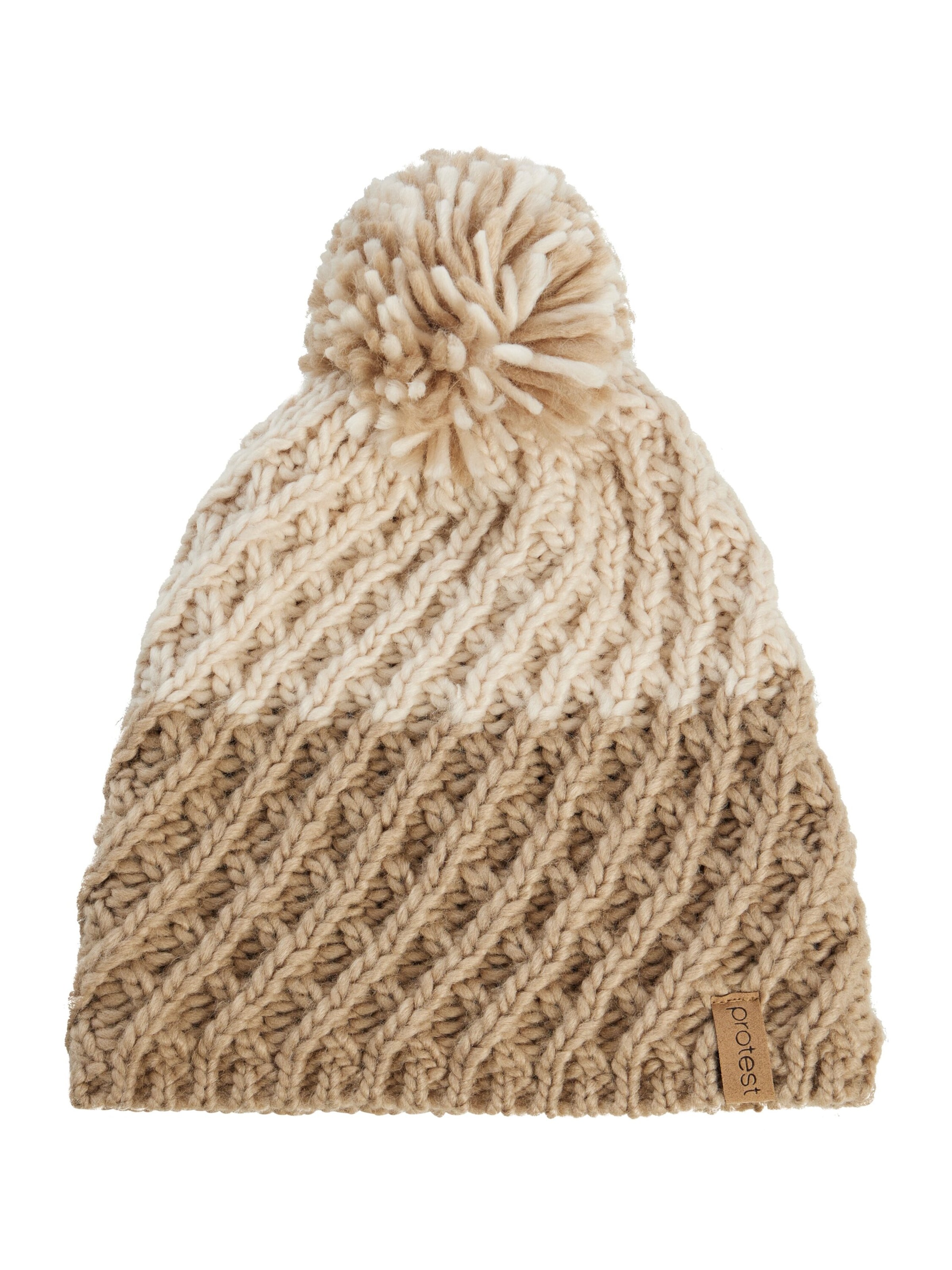 PROTEST Beanie 'PRTHiker' in Brown: front