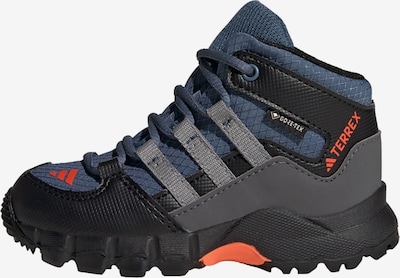 ADIDAS TERREX Boots 'Mid Gore-Tex' i dueblå / grå / oransjerød / svart, Produktvisning
