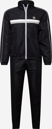 Costum de trening Sergio Tacchini pe negru / alb, Vizualizare produs