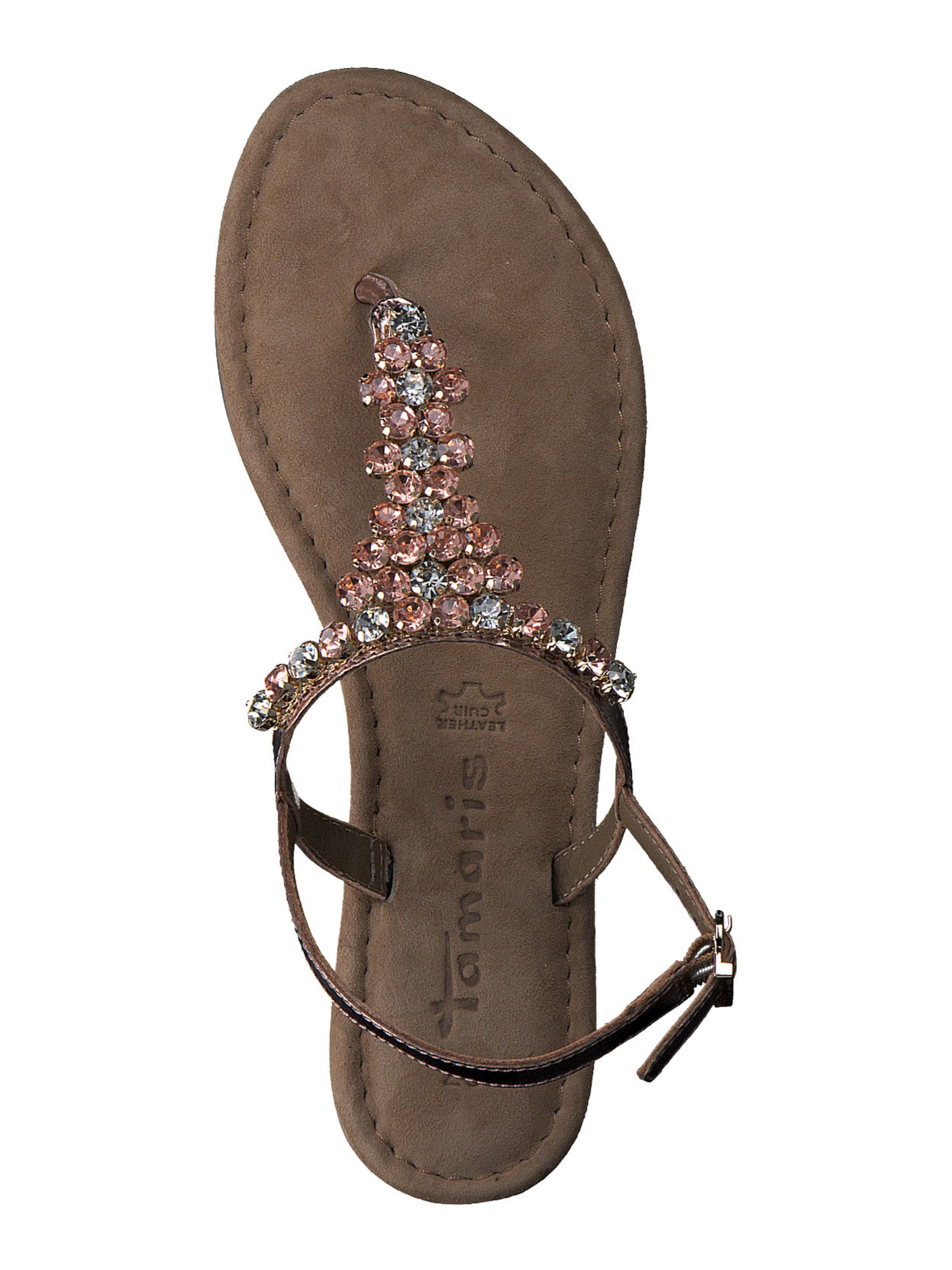 Sandales Tamaris en bronze