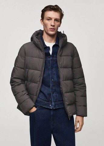 MANGO MAN Anorak 'Turin' in Grau: Vorderseite