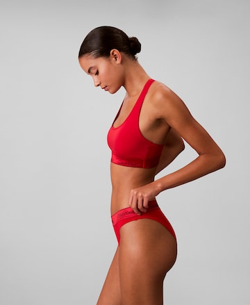 Calvin Klein Bustier BH in Rood
