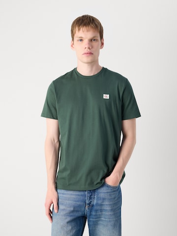 Calvin Klein Jeans T-Shirt in Grün