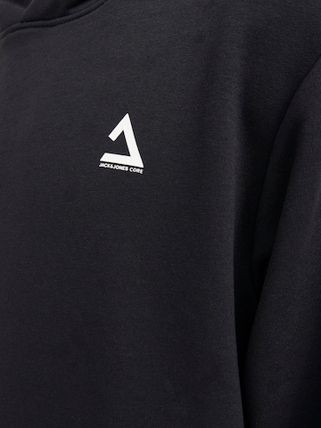 JACK & JONESSweater majica 'Triangle' - crna boja