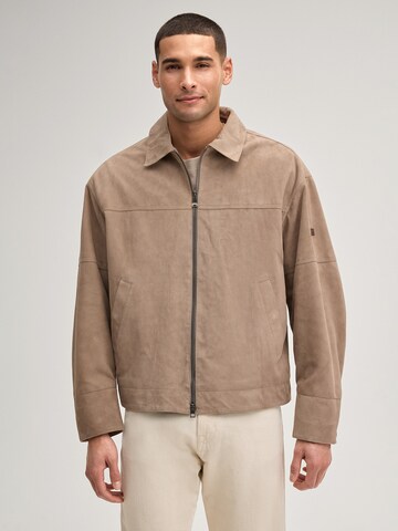 JOOP! Jeans Between-season jacket 'Nevik' in Beige: front