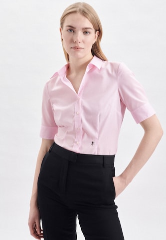 SEIDENSTICKER Blouse in Roze: voorkant