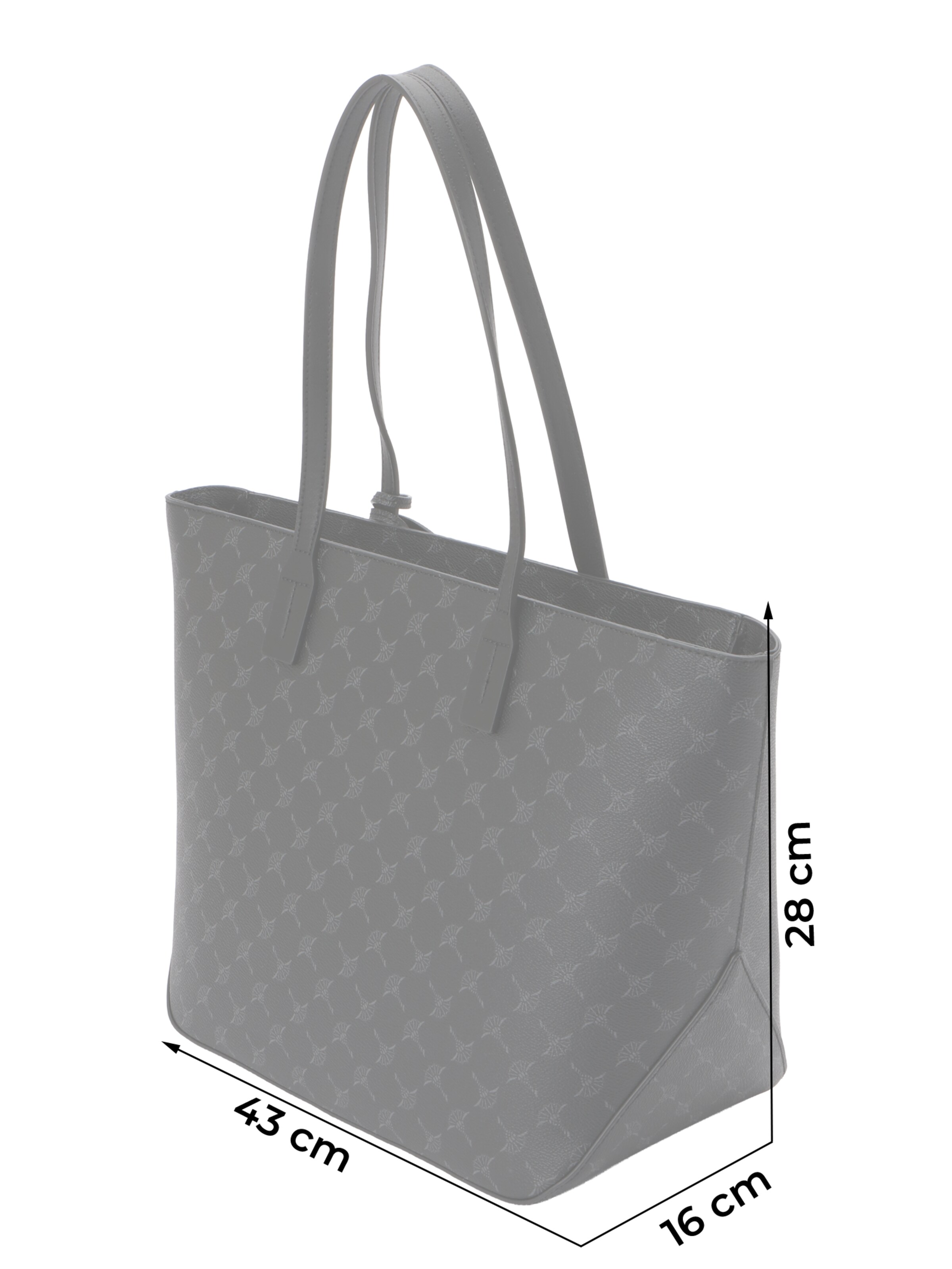 JOOP! Shopper 'Flora 1.0 Corelie' in Black: front