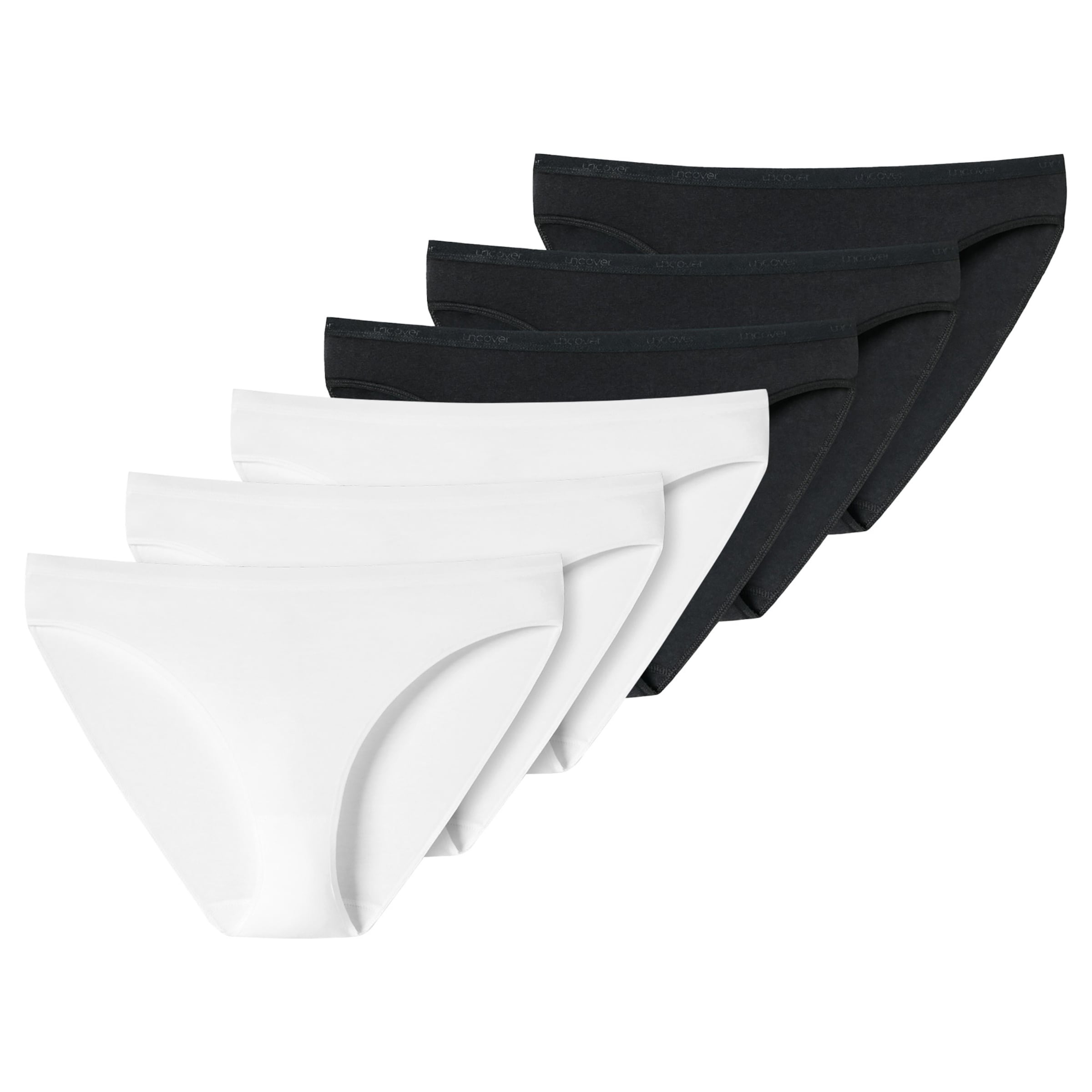 uncover by SCHIESSER Slip in Black: front