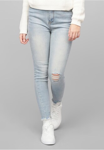 Cloud5ive Skinny Jeans in Blue: front