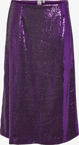 Y.A.S Skirt 'Spin' in Purple: front