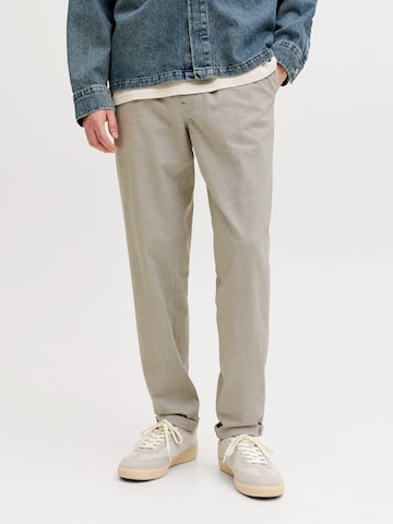 JACK & JONES Tapered Παντελόνι 'JPSTACE SOLAR' σε γκρι: μπροστά