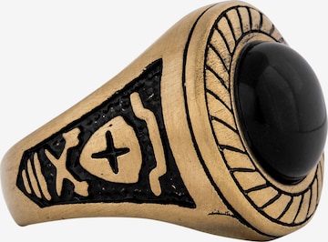 Akitsune Ring 'Mortis' in Gold: front