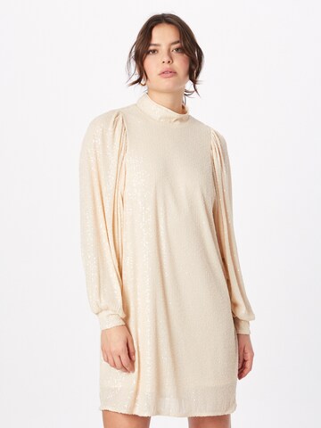 KAREN BY SIMONSEN Jurk 'Filipa' in Beige: voorkant