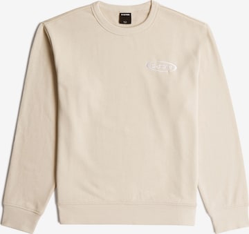 G-STAR Sweater - '90s Logo Sweater' in Weiß: Vorderseite