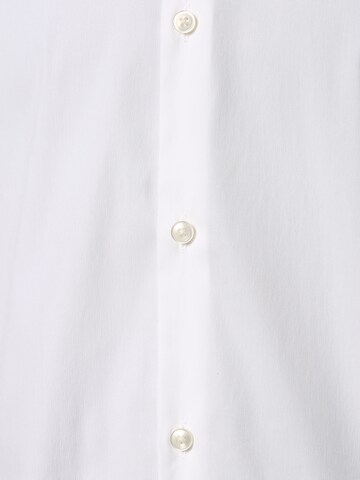 HUGO Red Slim fit Business Shirt 'Kenno' in White