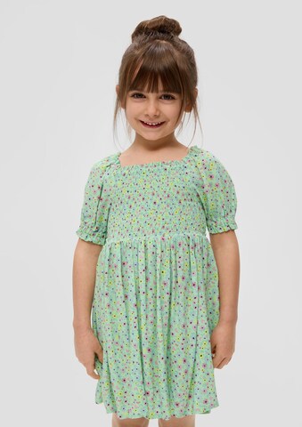 s.Oliver Kleid in Grün: Vorderseite