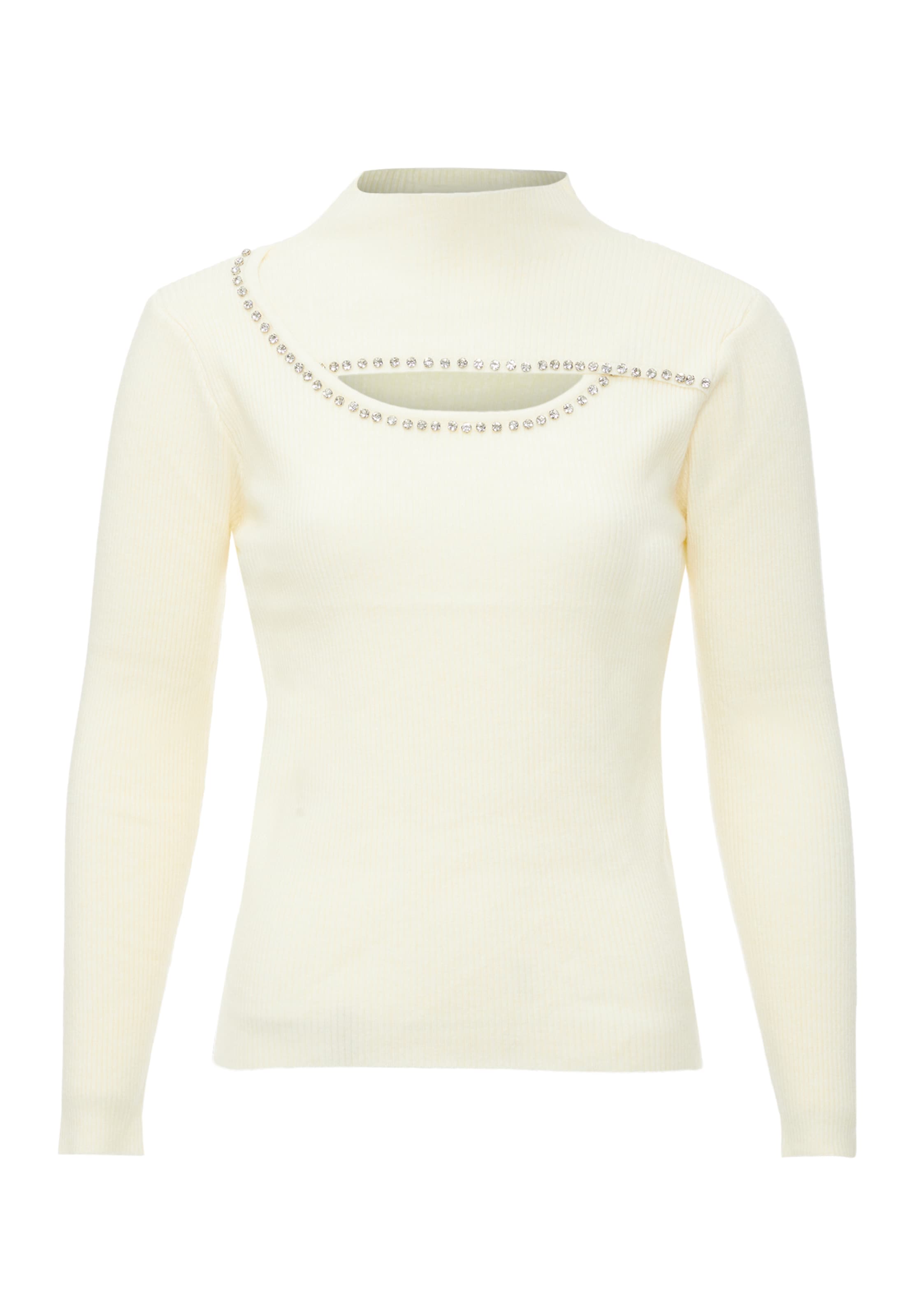 nolie Trui in Beige: voorkant